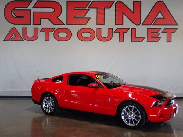 2011 Ford Mustang V6 2dr Fastback, Red for sale in Gretna, IA
