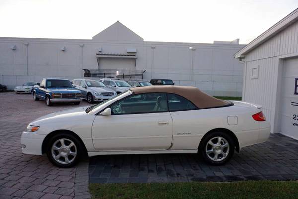 2002 Toyota Camry Solara SLE Convertible - 71K Miles, Leather, Pearl W for sale in Naples, FL – photo 20