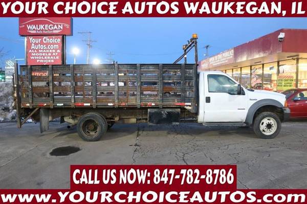 2005*FORD*F450*SUPER DUTY*1OWNER FLATBED TRUCK HUGE CARGO SPACE C50404 for sale in WAUKEGAN, IL – photo 5