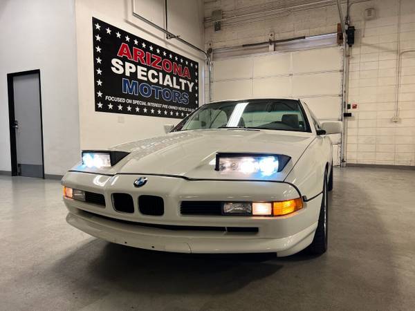 1993 BMW 850Ci Coupe Manual 6 Speed White/Dove Gray STUNNING IN & for sale in Tempe, AZ – photo 23