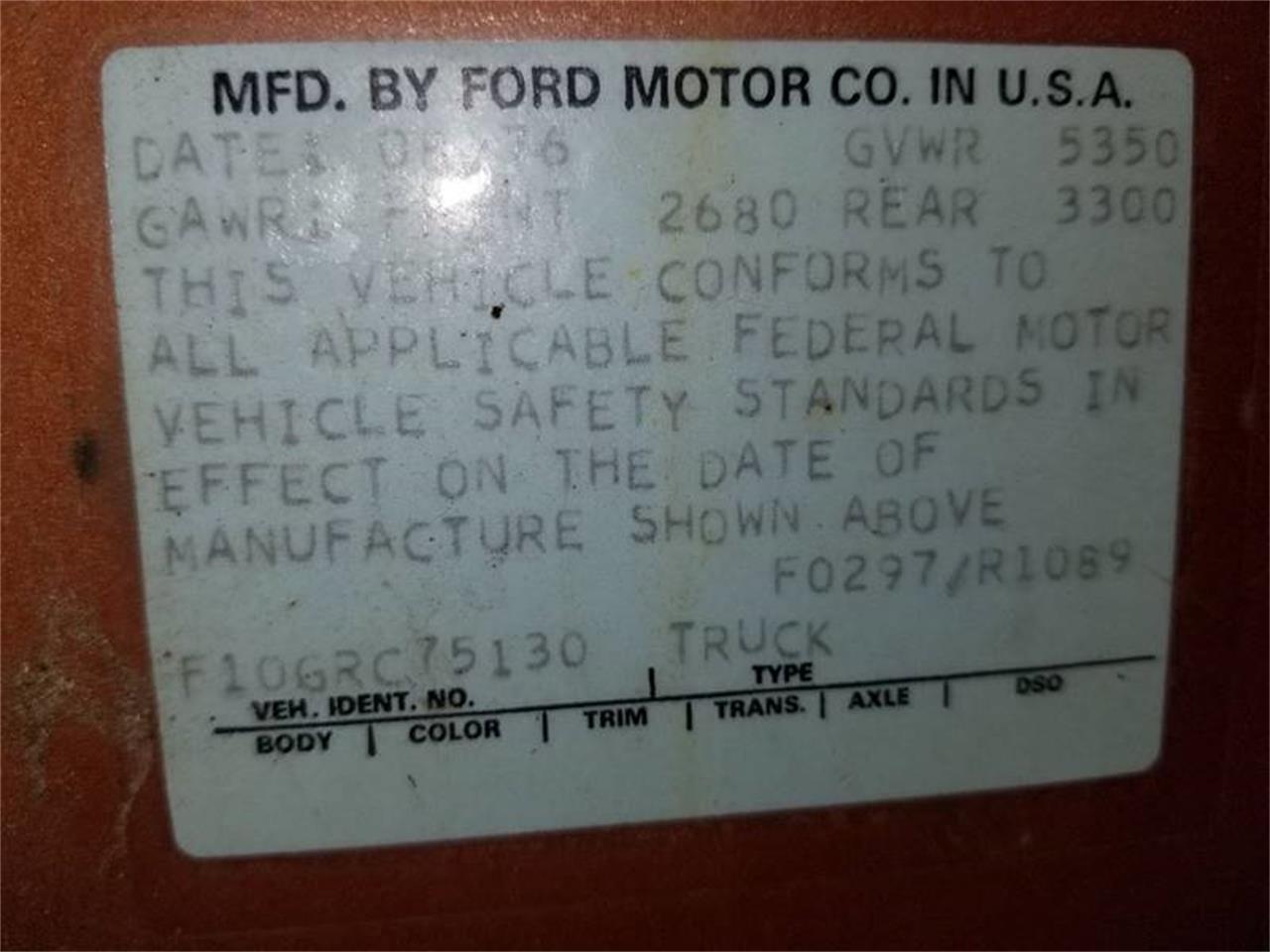 1976 Ford F100 for sale in Redmond, OR – photo 38