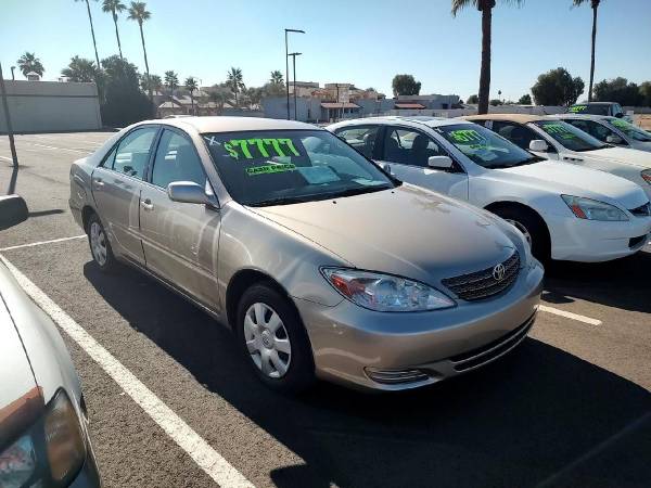 2002 Toyota Camry 4dr Sdn XLE Auto (Natl) FREE CARFAX ON EVERY for sale in Glendale, AZ