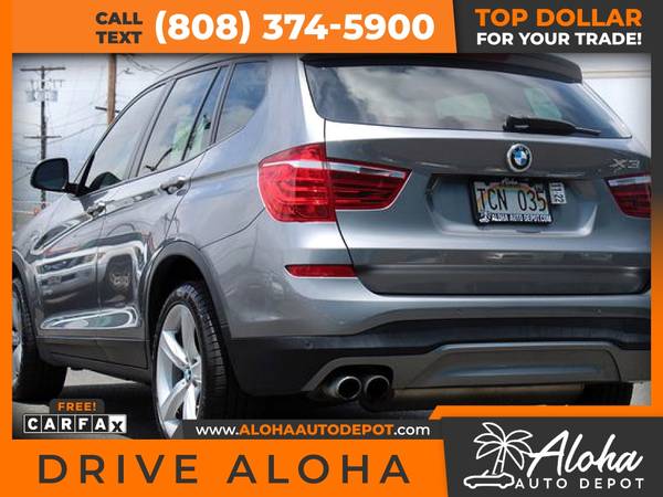 2017 BMW X3 X 3 X-3 sDrive28i sDrive 28 i sDrive-28-i Sport Utility for sale in Honolulu, HI – photo 4