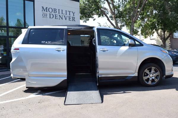 2017 *Toyota* *Sienna* *SE FWD 8-Passenger* SILVER for sale in Denver , CO – photo 14
