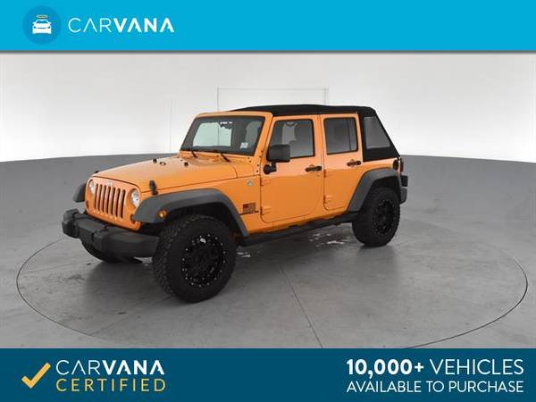 2012 Jeep Wrangler Unlimited Sport SUV 4D suv YELLOW - FINANCE ONLINE for sale in Carrollton, TX – photo 6