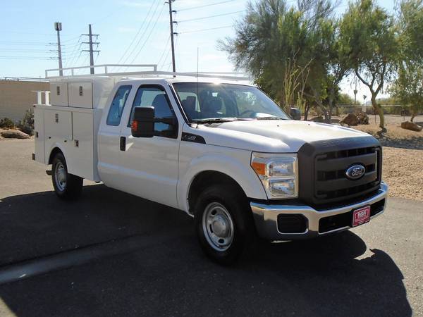 2015 FORD F250 EXTRA CAB UTILITY BODY SERVICE WORK TRUCK W/LADDER RACK for sale in Phoenix, AZ – photo 6