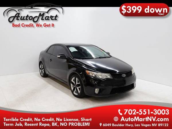 2010 Kia Forte Koup SX Coupe 2D $399 down delivers! - cars & trucks... for sale in Las Vegas, NV