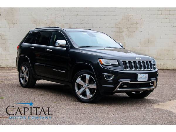 4x4 w/EcoDiesel & LOADED w/Luxury! 2014 Jeep Grand Cherokee Overland! for sale in Eau Claire, ND