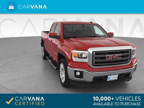 2014 GMC Sierra 1500 Double Cab SLE Pickup 4D 6 1/2 ft pickup Red - for sale in Atlanta, NC