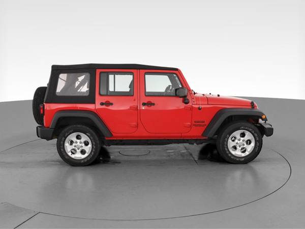 2015 Jeep Wrangler Unlimited Sport S SUV 4D suv Red - FINANCE ONLINE... for sale in Atlanta, AR – photo 13