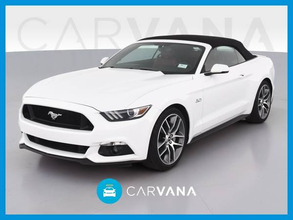 2015 Ford Mustang GT Premium Convertible 2D Convertible White for sale in Atlanta, WY