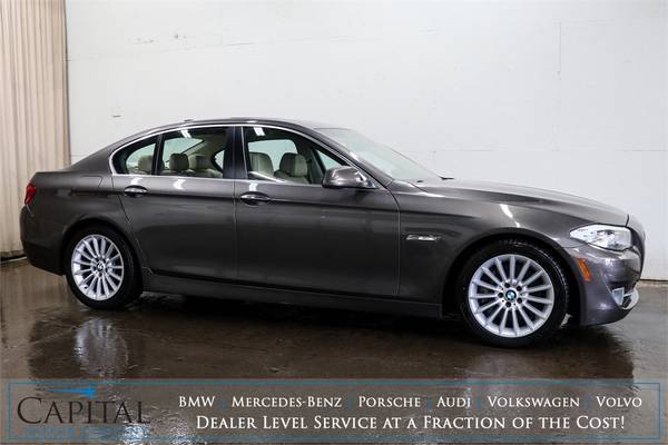 2011 BMW 535i Turbo! 6-Speed Manual, Heated/Cooled Seats! Fun To for sale in Eau Claire, MI