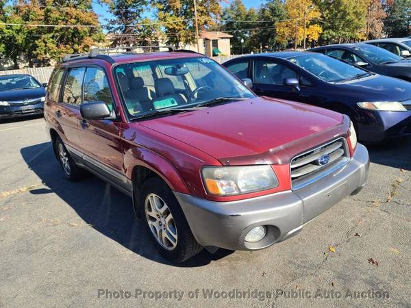 2005 Subaru Forester Red - - by dealer - vehicle for sale in Woodbridge, District Of Columbia – photo 2