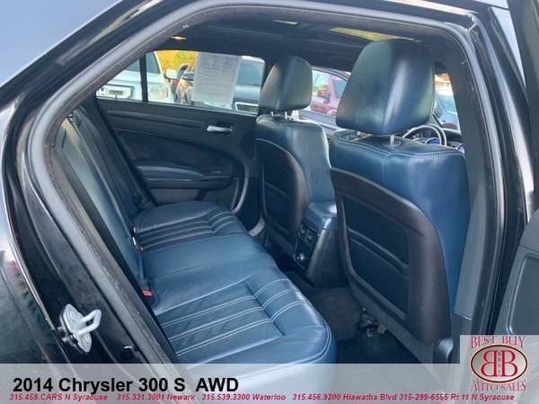 2014 CHRYSLER 300 S AWD! FULLY LOADED! PANO SUNROOF! BLUE LEATHER! for sale in Syracuse, NY – photo 12