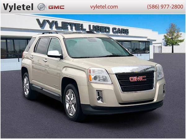 2015 GMC Terrain SUV FWD 4dr SLE w/SLE-2 - GMC Champagne Silver... for sale in Sterling Heights, MI