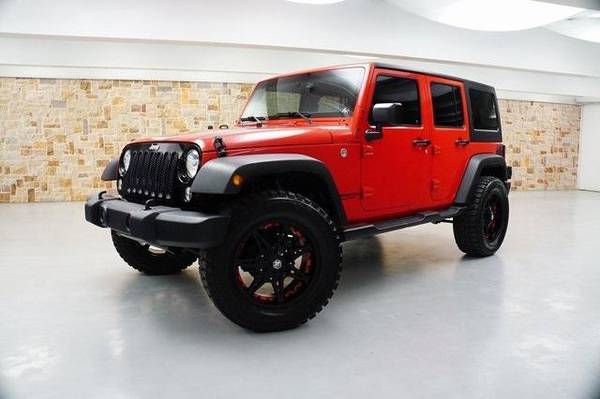 2016 JEEP WRANGLER UNLIMITED 4WD for sale in Weatherford, TX