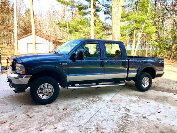 Immaculate Ford F2 50 super duty crew 4 x 4 Price Drop! - cars &... for sale in Tustin, MI