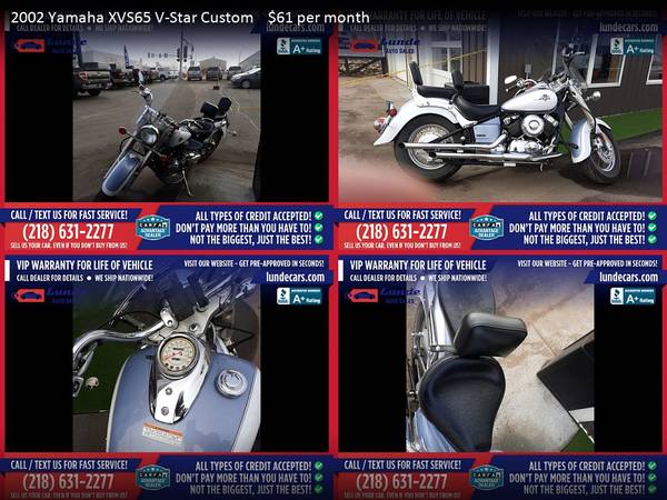 51/mo - 1999 Yamaha VStar 650 - - by dealer - vehicle for sale in Wadena, ND – photo 9