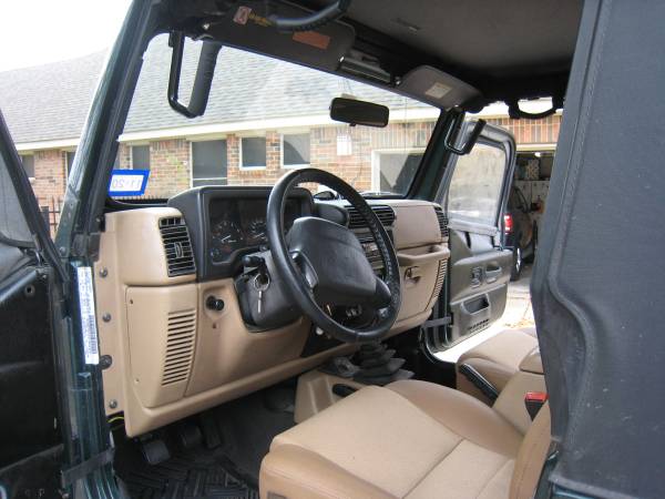 1999 Jeep Wrangler Sport - cars & trucks - by owner - vehicle... for sale in Denton, TX – photo 4