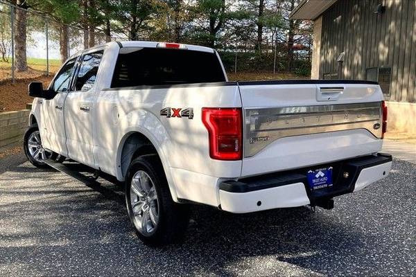 2015 Ford F150 SuperCrew Cab Platinum Pickup 4D 5 1/2 ft Pickup -... for sale in Sykesville, MD – photo 4