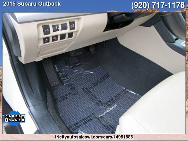 2015 SUBARU OUTBACK 2 5I LIMITED AWD 4DR WAGON Family owned since for sale in MENASHA, WI – photo 17