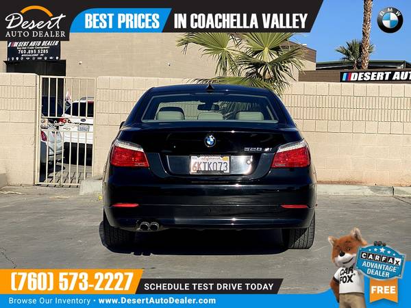 2008 BMW 528xi AWD 1 OWNER 88,000 MILES $216/mo - cars & trucks - by... for sale in Palm Desert , CA – photo 10