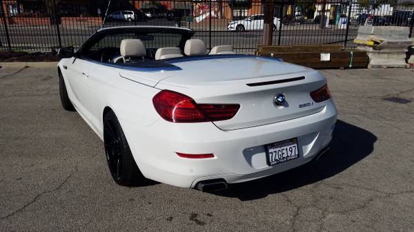 2012 BMW 650i Convertible 65K Mi Driver Assist PKG 360 View for sale in North Hollywood (NoHo Arts District)), CA – photo 6