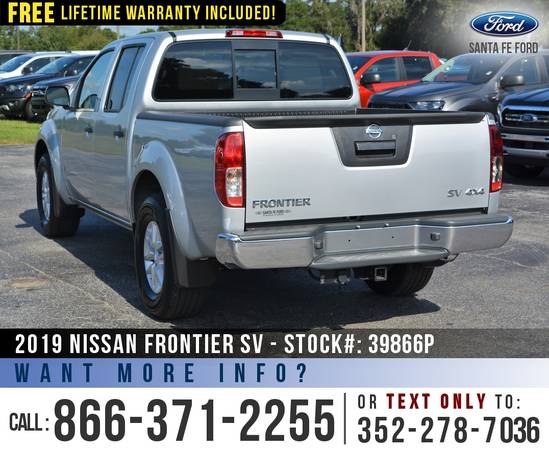 2019 Nissan Frontier SV ** Bedliner, Bluetooth, Touchscreen, Cruise ** for sale in Alachua, FL – photo 5