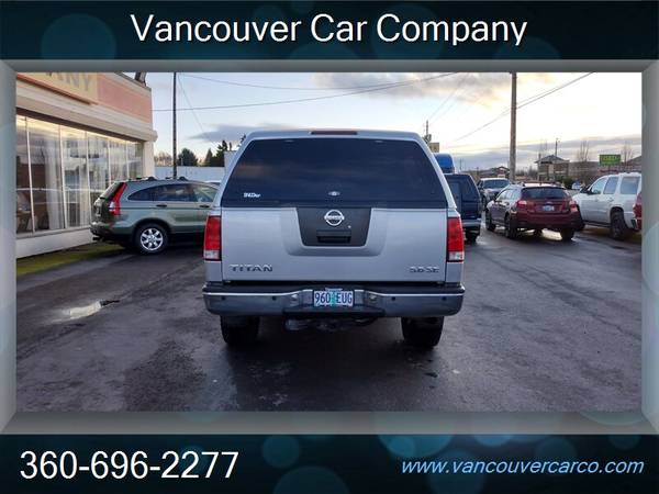 2006 Nissan Titan 4x4 SE 4dr King Cab! Adult Local Owner! Low Miles! for sale in Vancouver, OR – photo 4