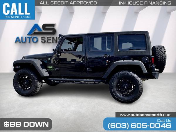 2016 Jeep Wrangler Unlimited Sahara - - by dealer for sale in Chichester, NH – photo 4