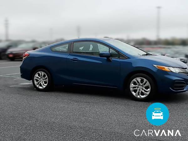 2014 Honda Civic LX Coupe 2D coupe Blue - FINANCE ONLINE - cars &... for sale in Washington, District Of Columbia – photo 14