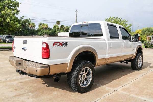 2013 Ford F-250 SRW KING RANCH LIFTED TURBO DIESEL 4x4 NAVI LOADED for sale in Sarasota, FL – photo 5