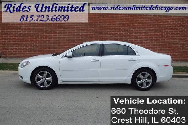 2012 Chevrolet Malibu LT - cars & trucks - by dealer - vehicle... for sale in Crest Hill, IL – photo 3