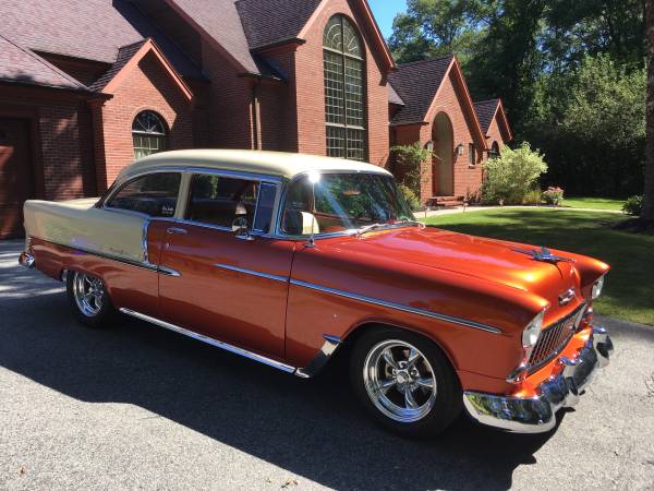 1955 chevrolet bel air for sale in Fall River, MA
