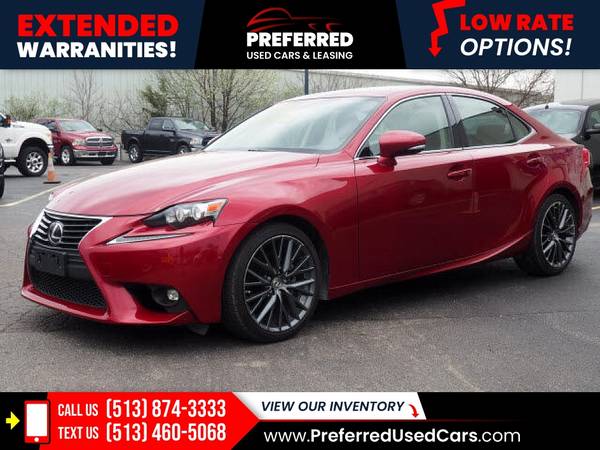 2015 Lexus IS 250 PRICED TO SELL! - - by dealer for sale in Fairfield, OH