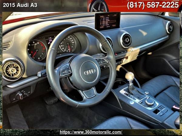 2015 AUDI A3 4dr SEDAN FWD 1 8T PREMIUM PLUS with Aluminum Style for sale in Fort Worth, TX – photo 5