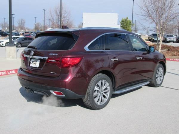 2014 Acura MDX 3 5L Technology Package suv Maroon for sale in Fayetteville, AR – photo 6