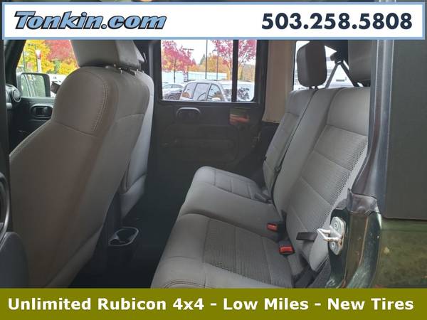 2008 Jeep Wrangler Unlimited Rubicon SUV 4x4 4WD for sale in Gladstone, OR – photo 19