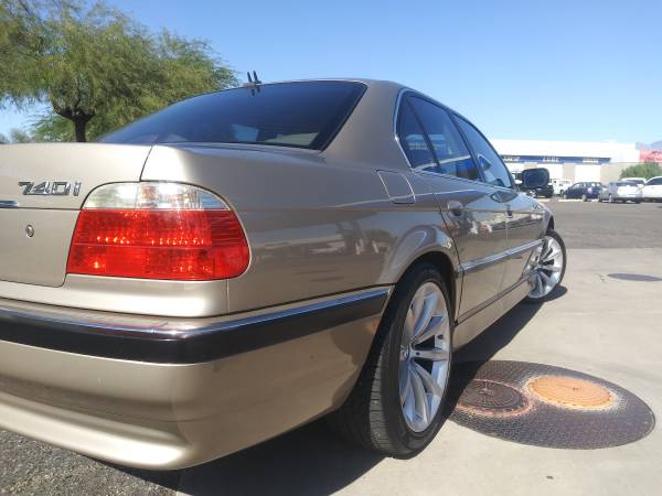 2001 BMW 740i E38 like new Ultra low miles 1 OWNER Clean Title $6980... for sale in Tempe, AZ – photo 6