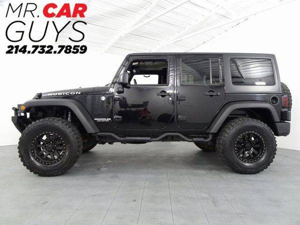 2015 Jeep Wrangler Unlimited Rubicon Rates start at 3.49% Bad credit... for sale in McKinney, TX