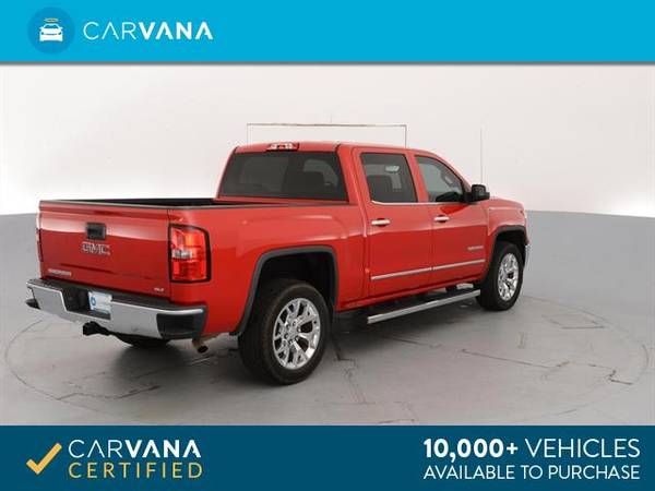 2014 GMC Sierra 1500 Crew Cab SLT Pickup 4D 5 3/4 ft pickup RED - for sale in Covington, OH – photo 16