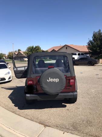 2001 Jeep Wrangler Sport for sale in Palmdale, CA – photo 3