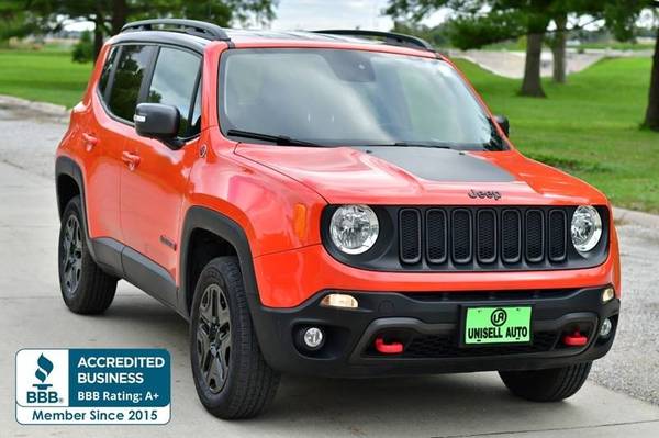 2017 Jeep Renegade Trailhawk 4x4 4dr SUV 46,668 Miles for sale in Omaha, NE