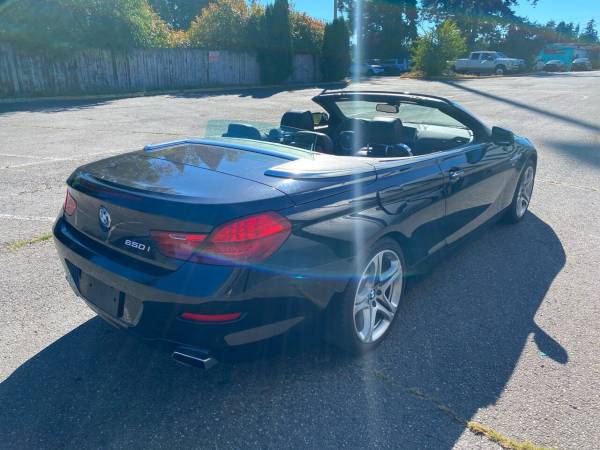 2012 BMW 6 Series All Wheel Drive 650i xDrive AWD 2dr Convertible -... for sale in Lynnwood, WA – photo 6