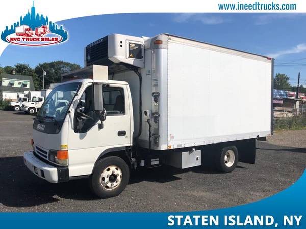 2005 ISUZU NPR 16' FEET REEFER BOX TRUCK AUTOMATIC -maryland for sale in Staten Island, District Of Columbia