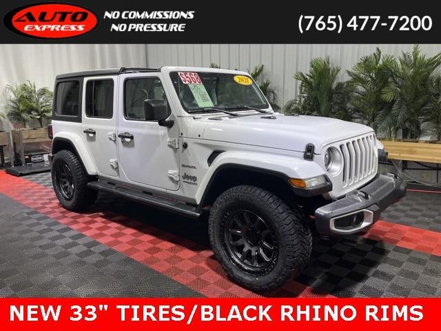 2021 Jeep Wrangler Unlimited Sahara for sale in Lafayette, IN