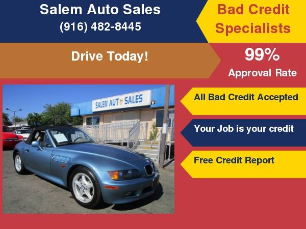 1998 BMW Z3 CONVERTIBLE - NEW TIRES - LEATHER SEATS - NICE CLEAN CAR... for sale in Sacramento , CA – photo 17