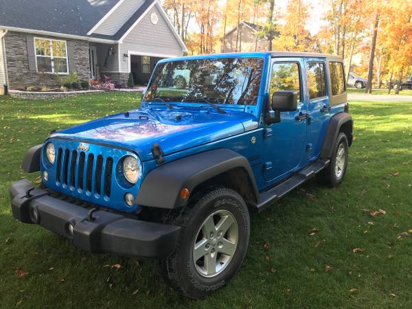 2015 Jeep Wranger 4x4 Unlimited Sport for sale in Howell, MI – photo 4