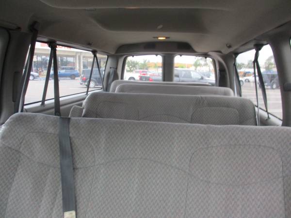 2001 Chevy GMC Express 3500 15 pass 1 gov owner 50, 000 miles - cars for sale in San Diego, CA – photo 9