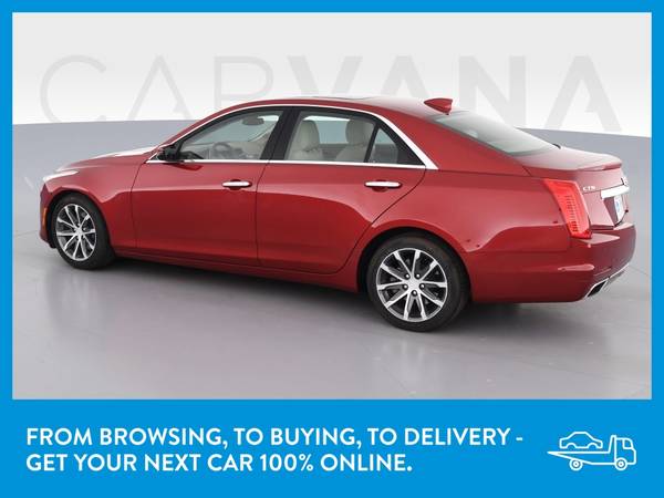 2016 Caddy Cadillac CTS 2 0 Luxury Collection Sedan 4D sedan Red for sale in Providence, RI – photo 5
